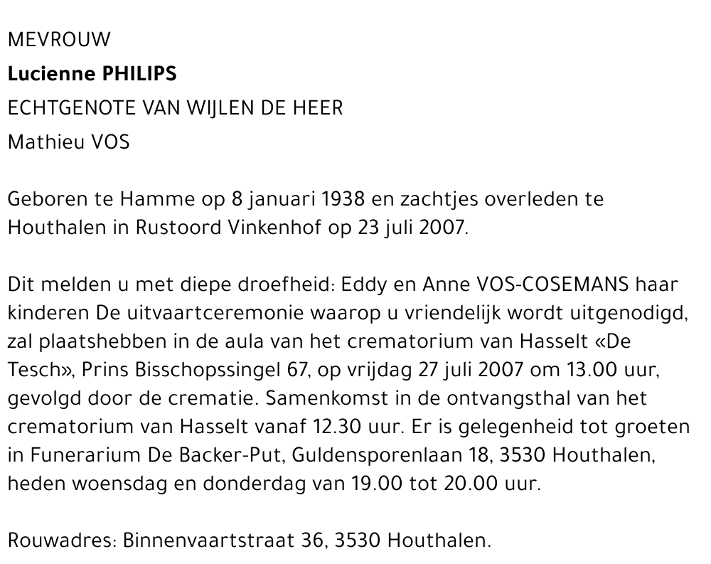 Lucienne Philips