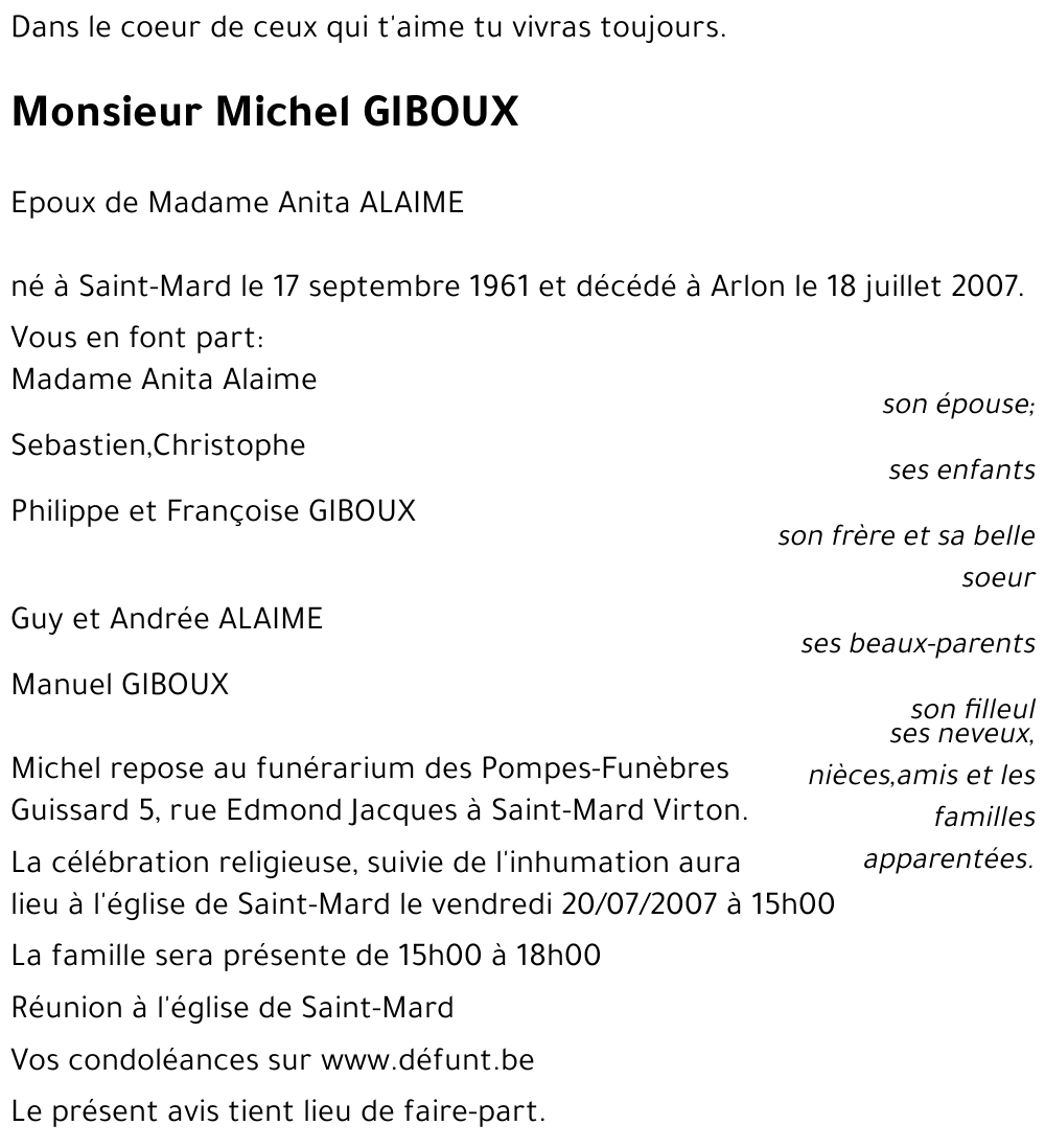Michel GIBOUX