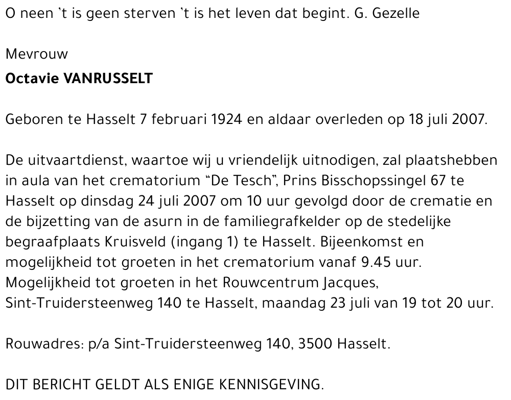 Octavie-Anna Vanrusselt