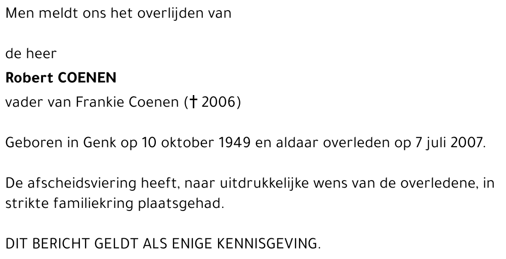 Robert Coenen