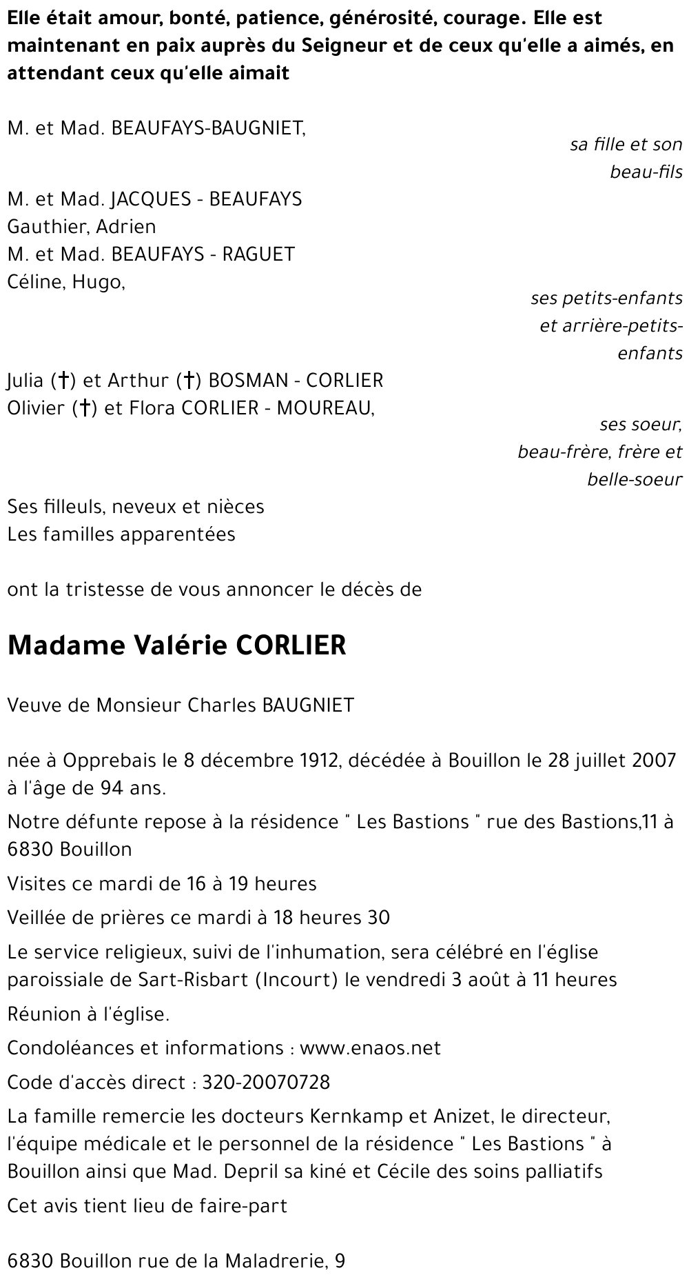 Valérie CORLIER