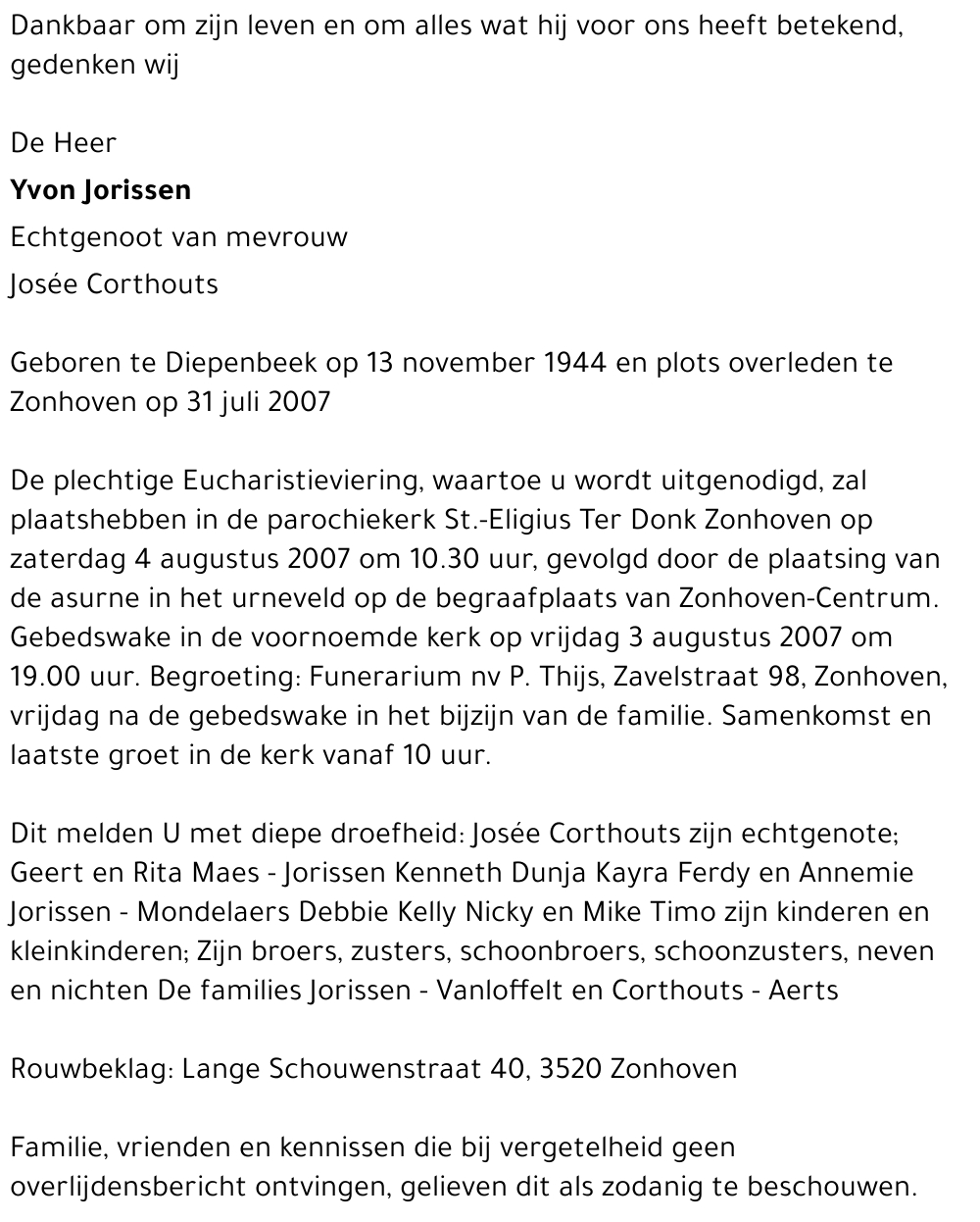 Yvon Jorissen