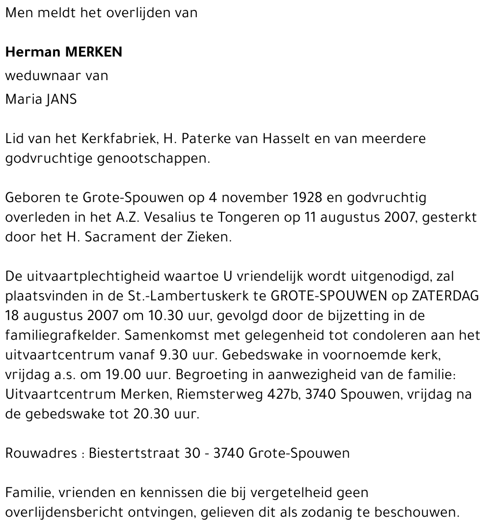 Herman Merken