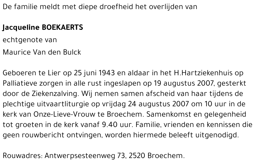 Jacqueline Boekaerts