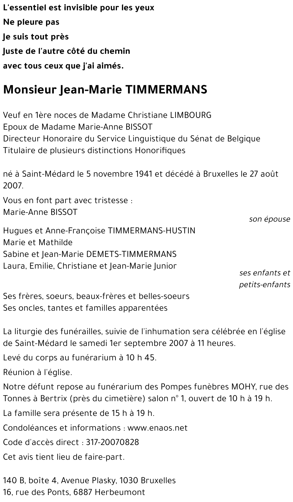 Jean-Marie TIMMERMANS