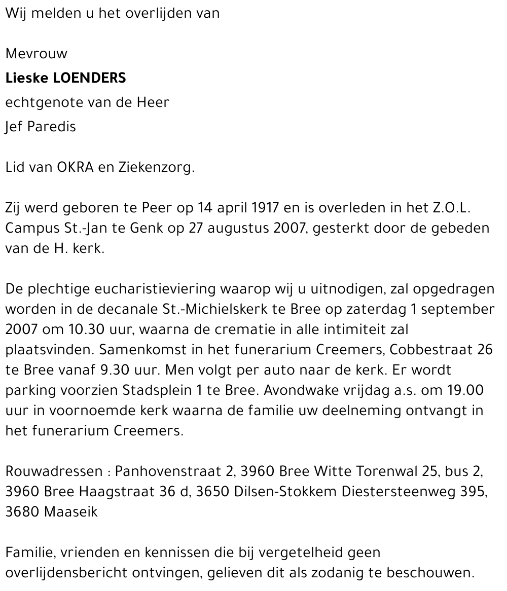 Lieske Loenders