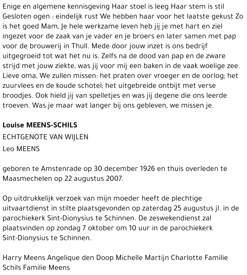 Louise Meens-Schils