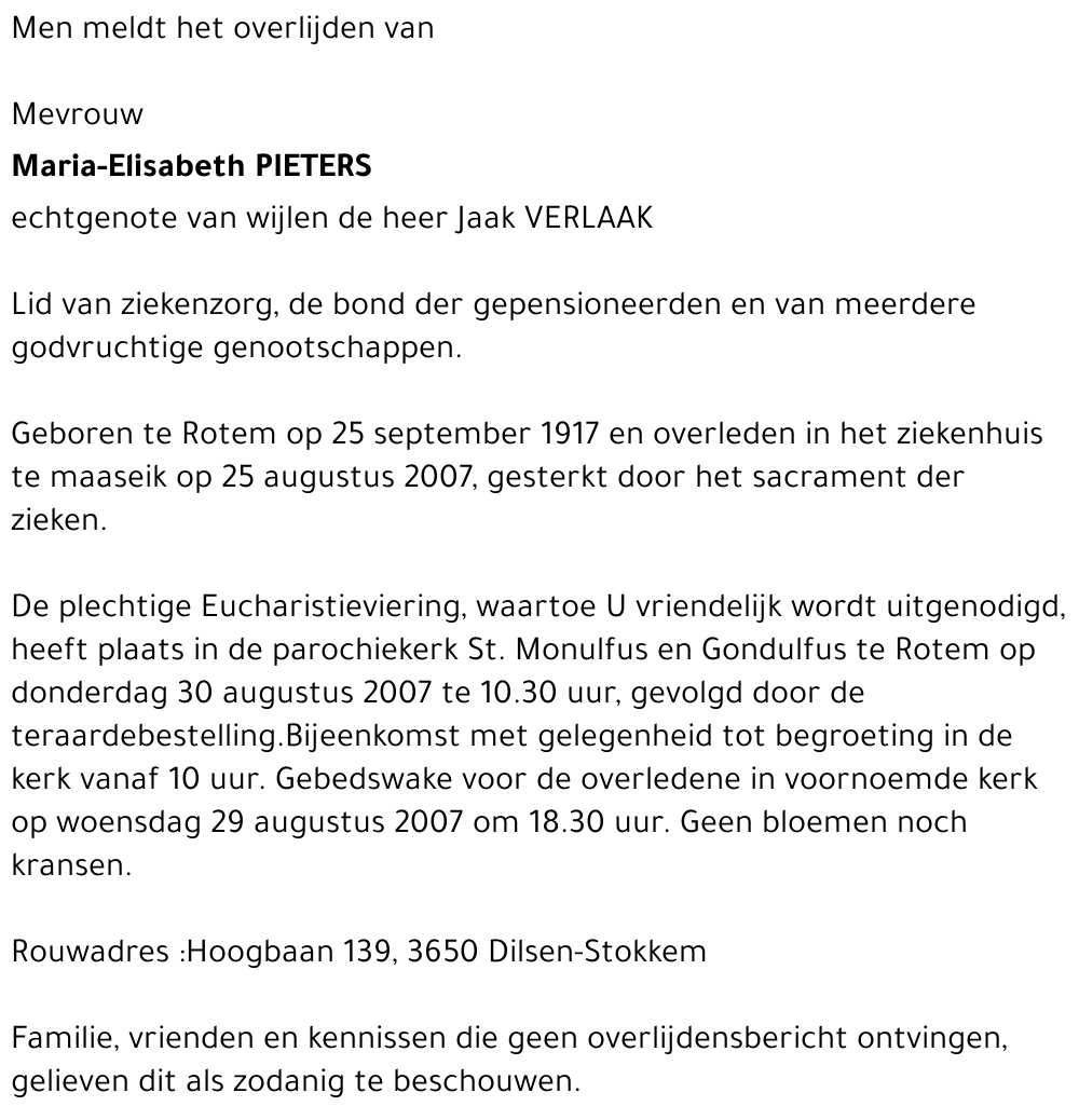 Maria-Elisabeth Pieters