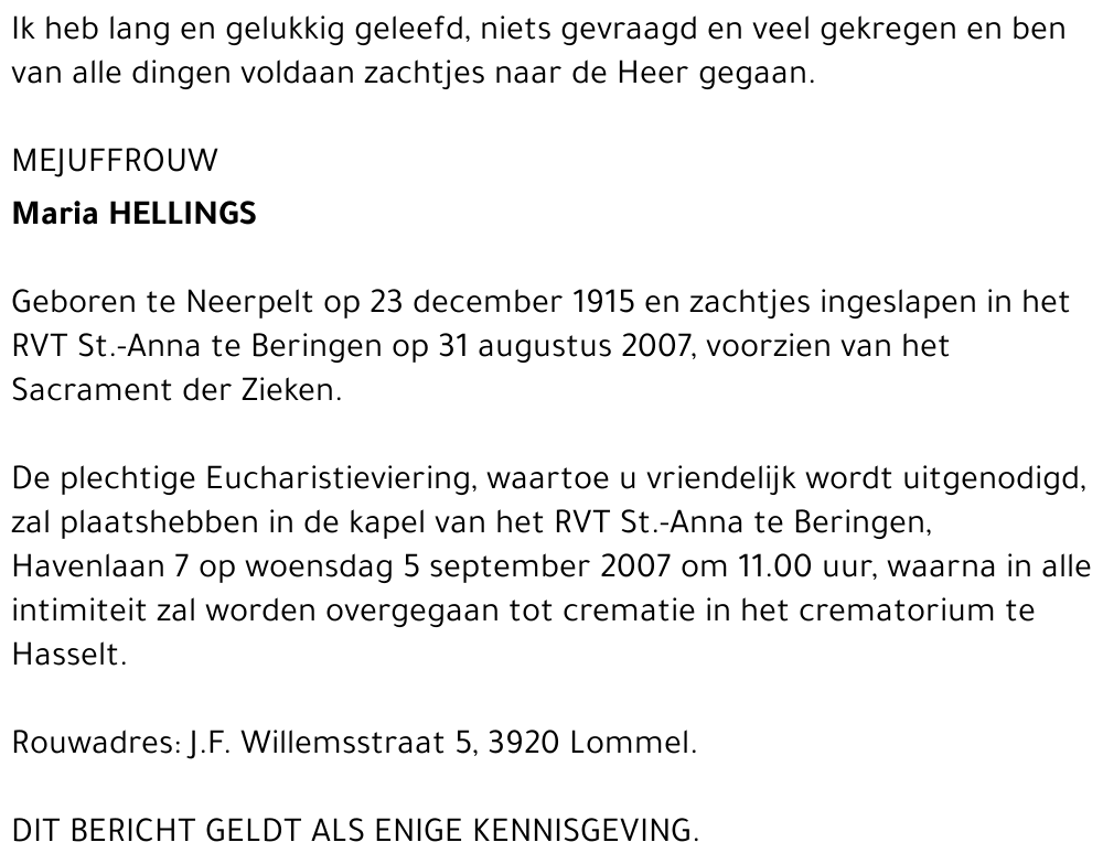 Maria Hellings