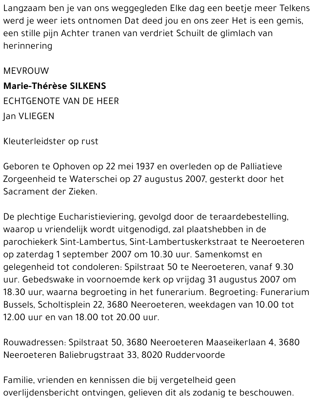 Marie-Thérèse Silkens