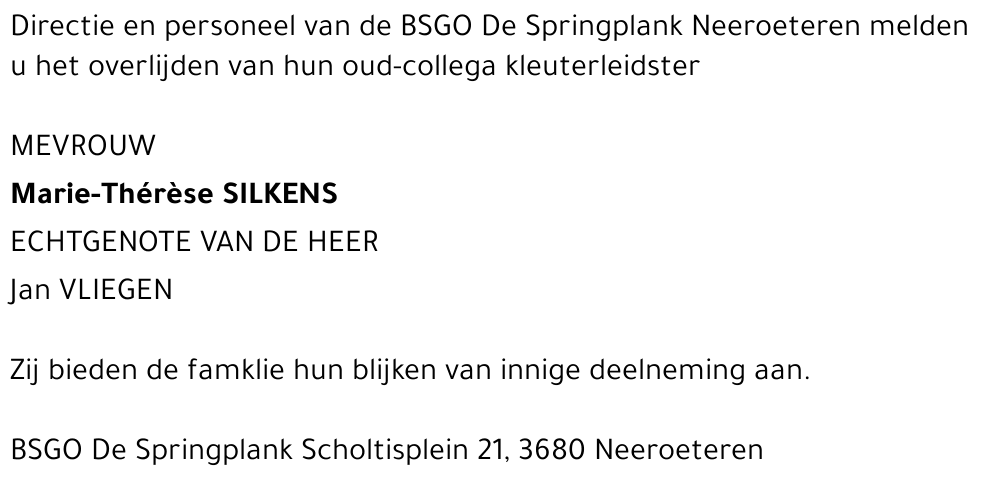 Marie-Thérèse Silkens