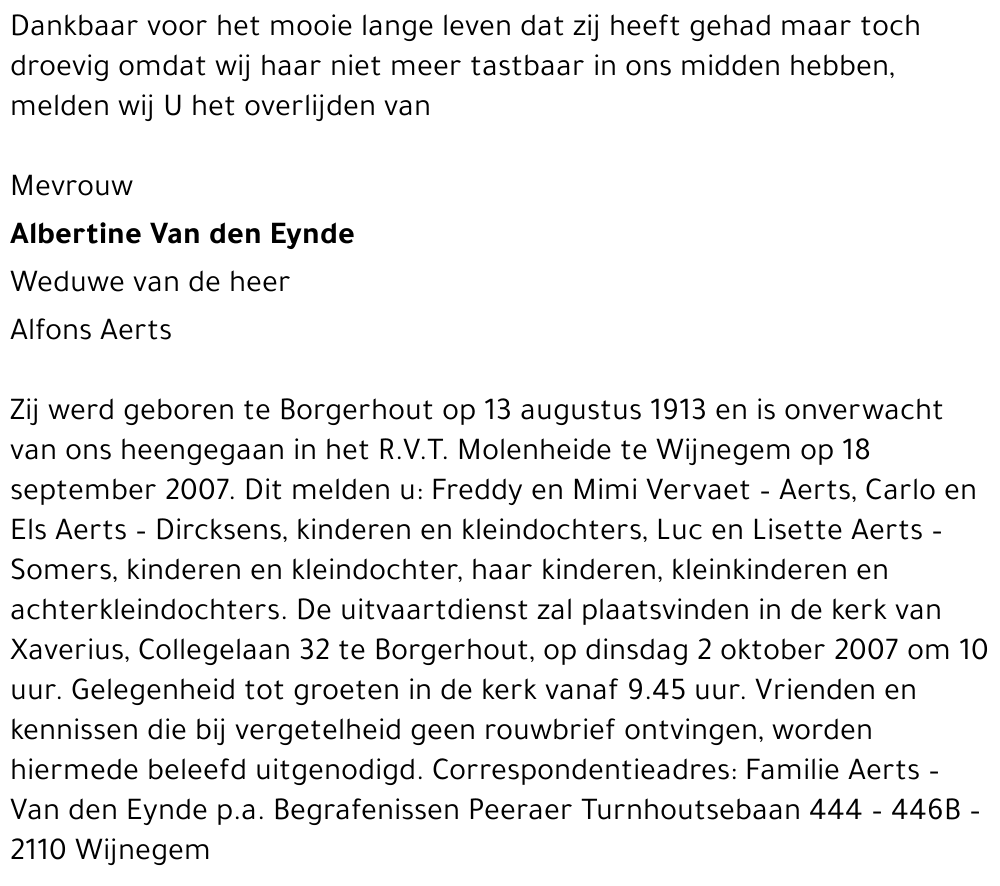 Albertine Van den Eynde