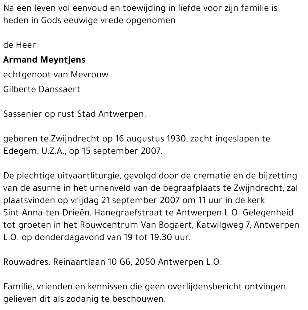 Armand Meyntjens
