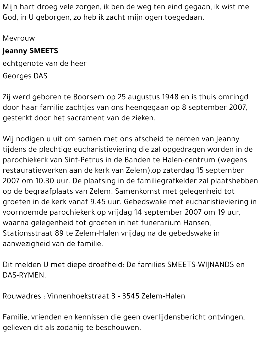 Jeanny SMEETS