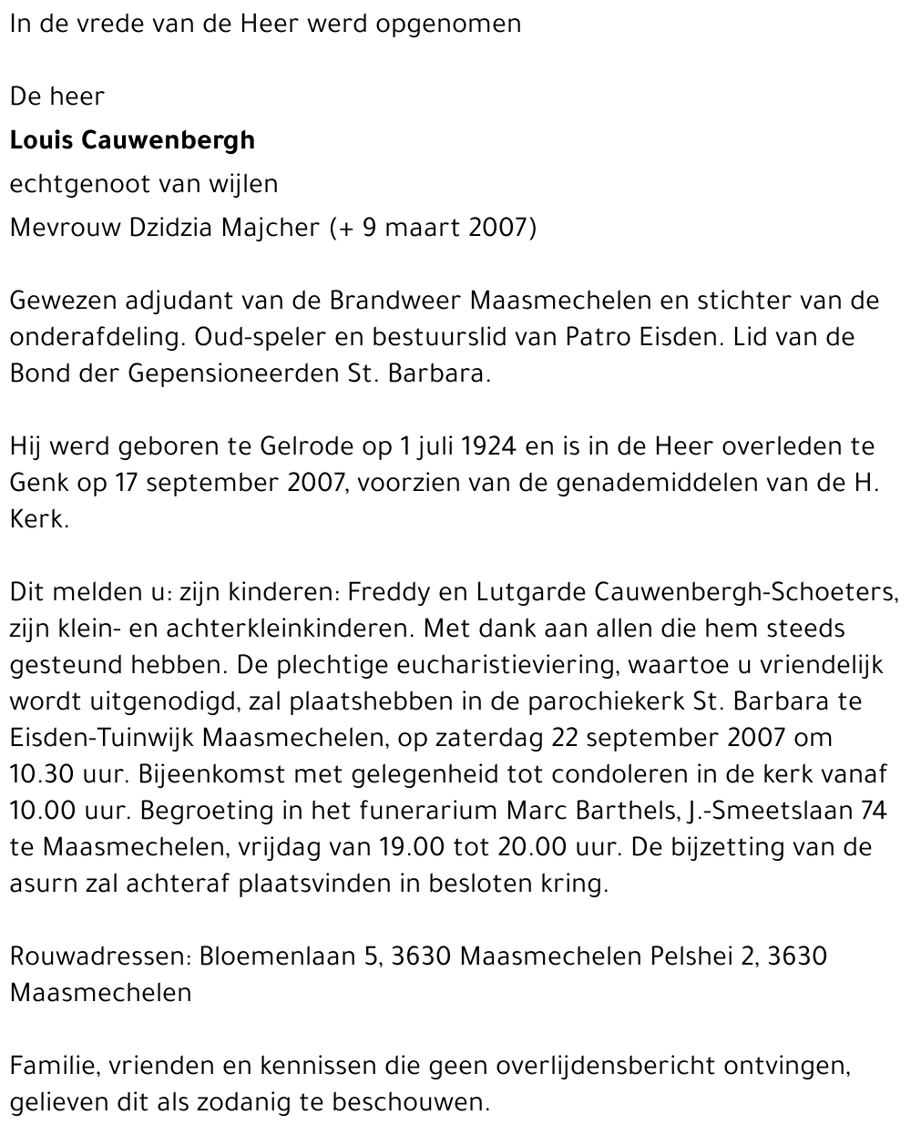Louis Cauwenbergh