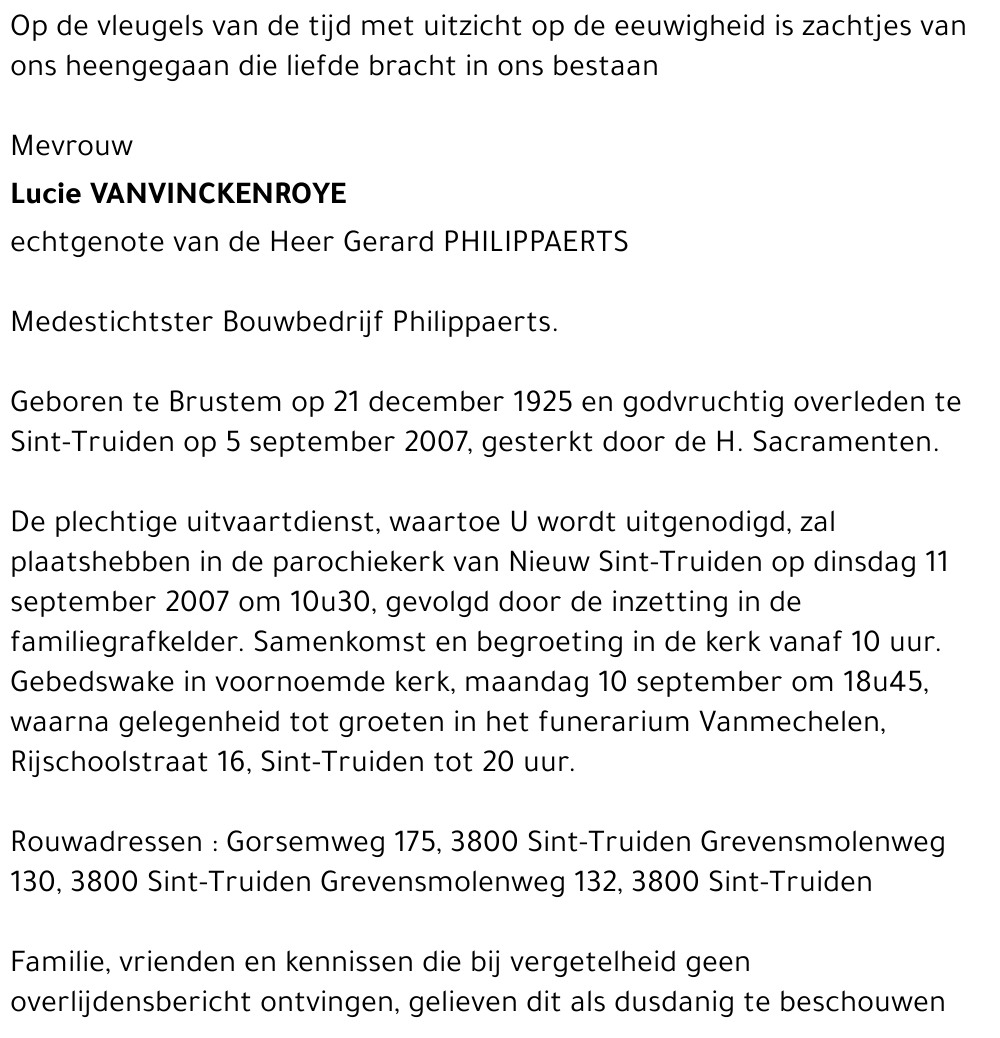 Lucie Vanvinckenroye