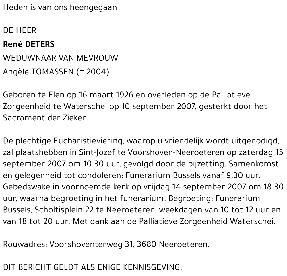 René Deters