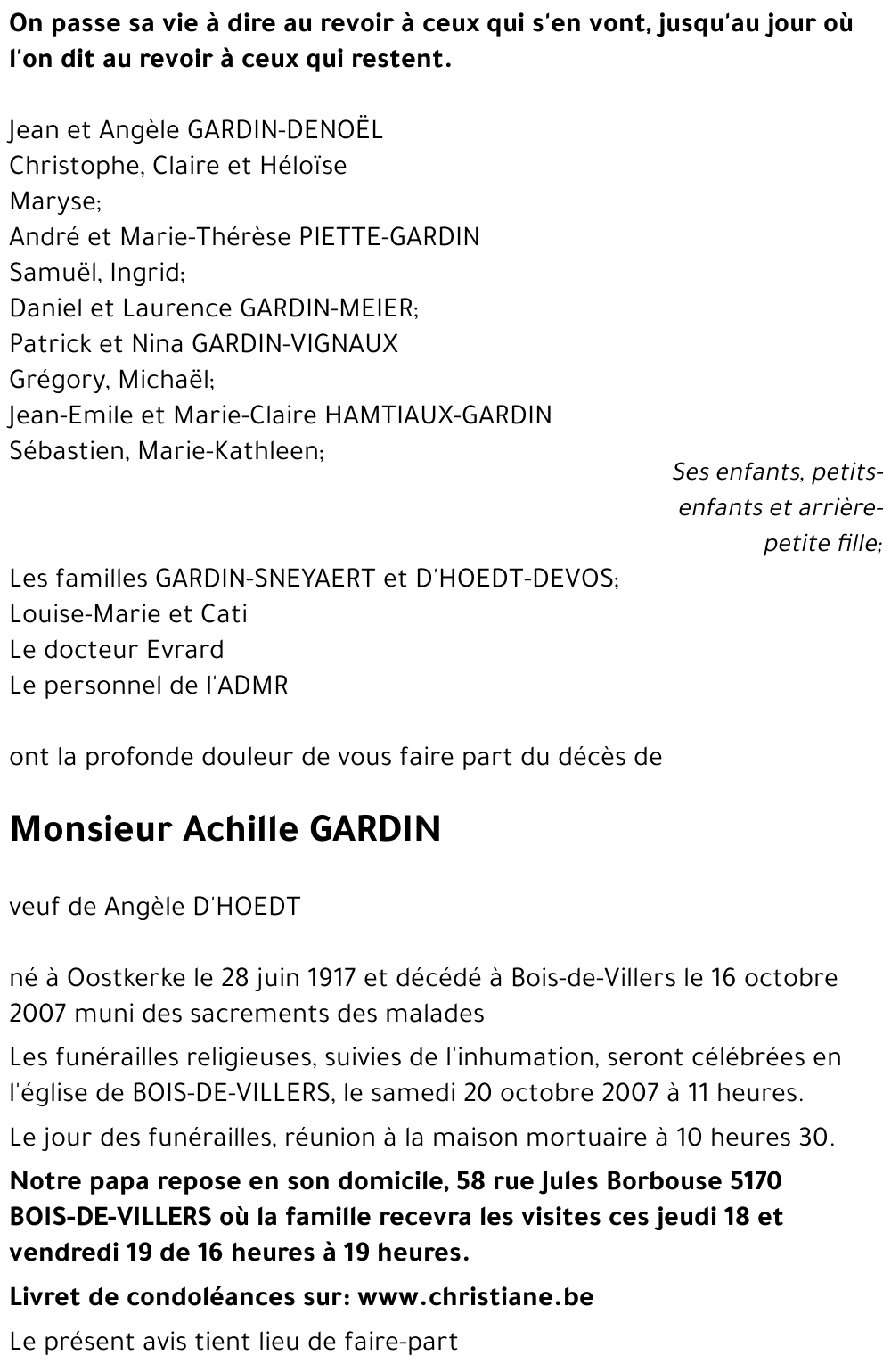 Achille GARDIN
