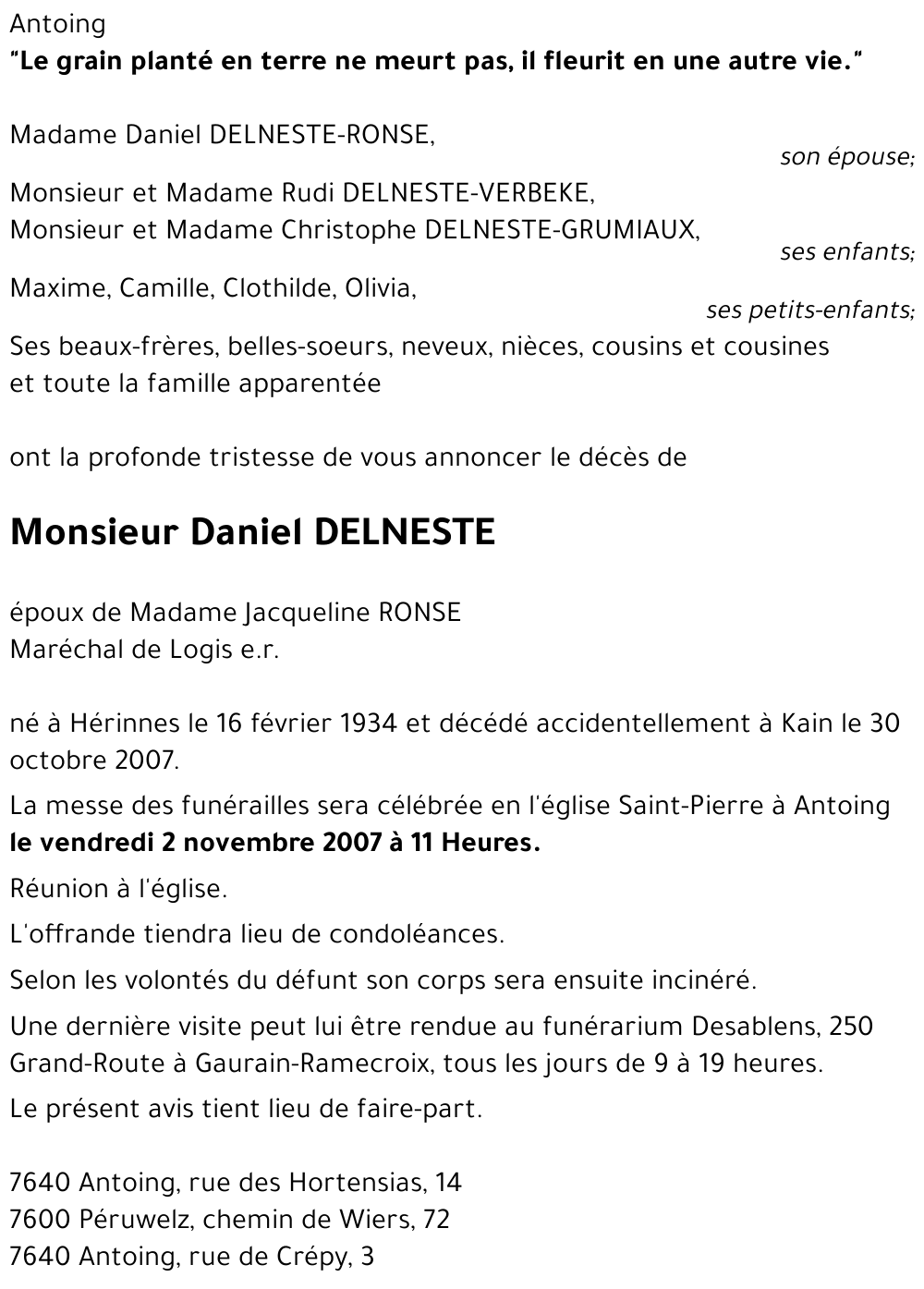 Daniel DELNESTE