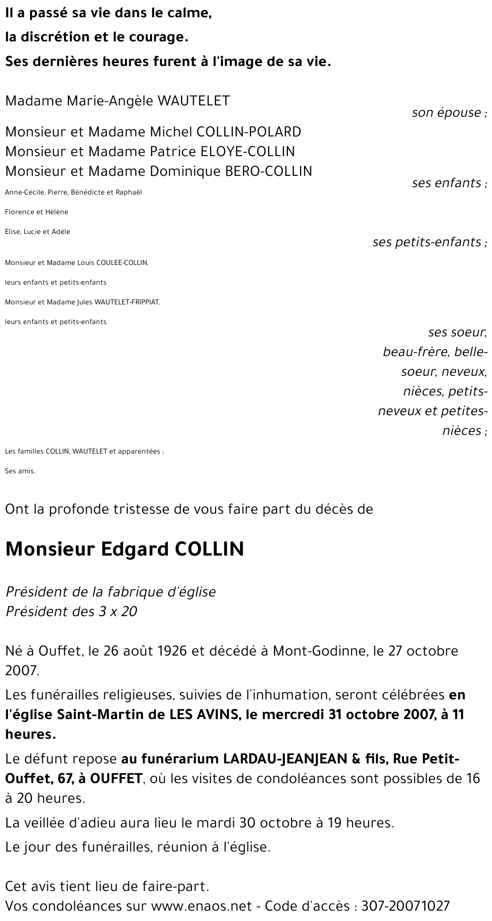 Edgard COLLIN