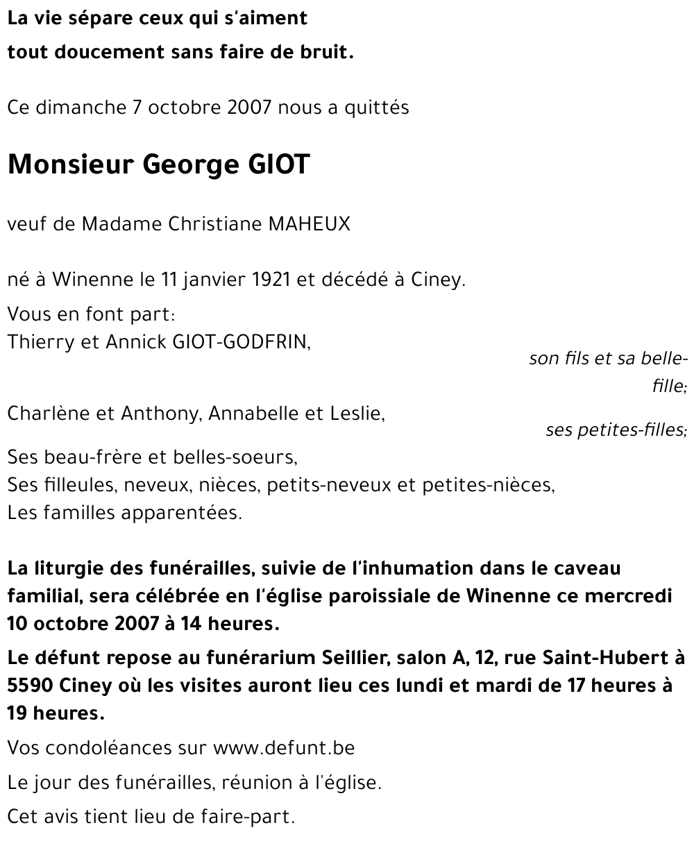 George GIOT