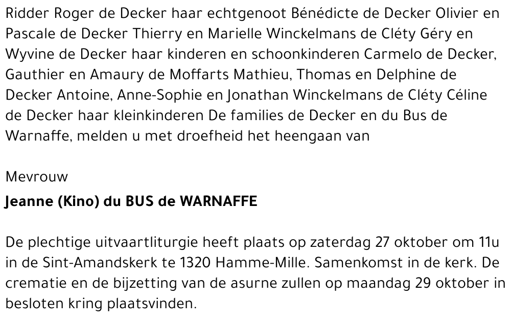 Jeanne du Bus de Warnaffe