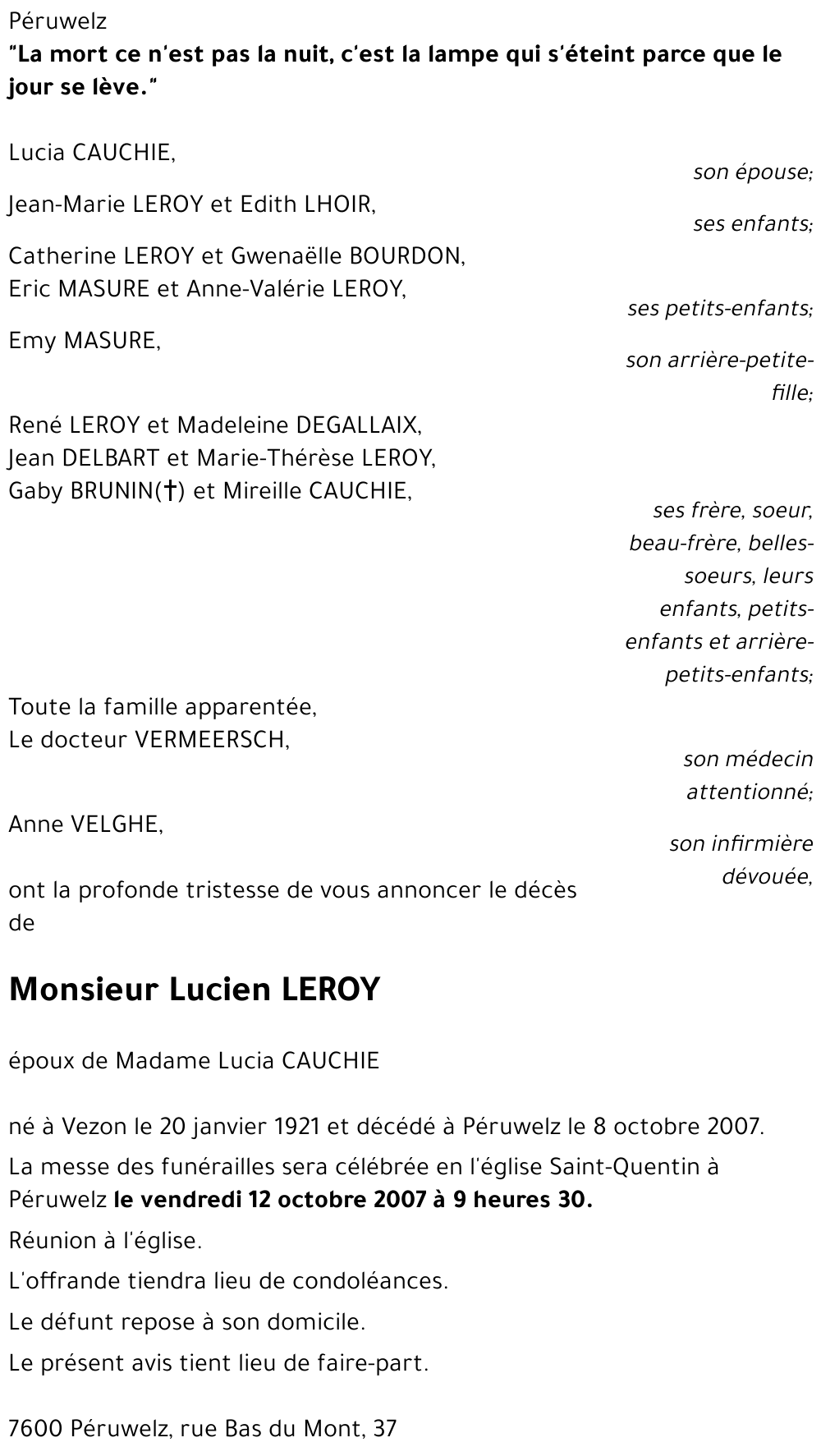 Lucien LEROY
