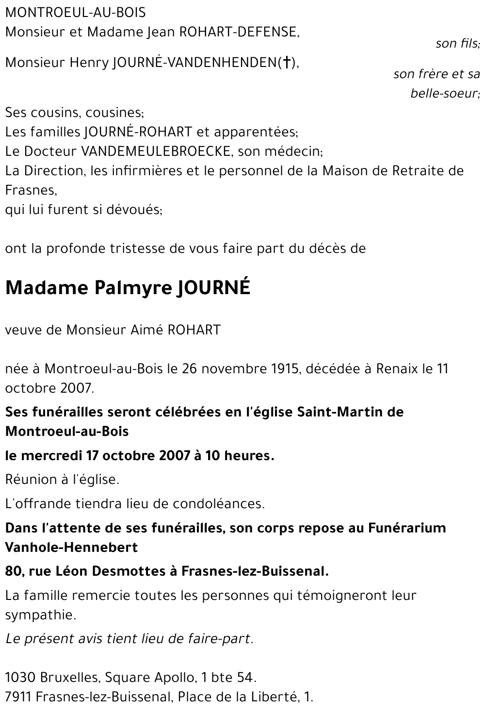 Palmyre JOURNÉ