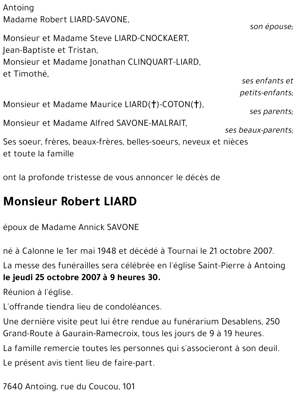 Robert LIARD