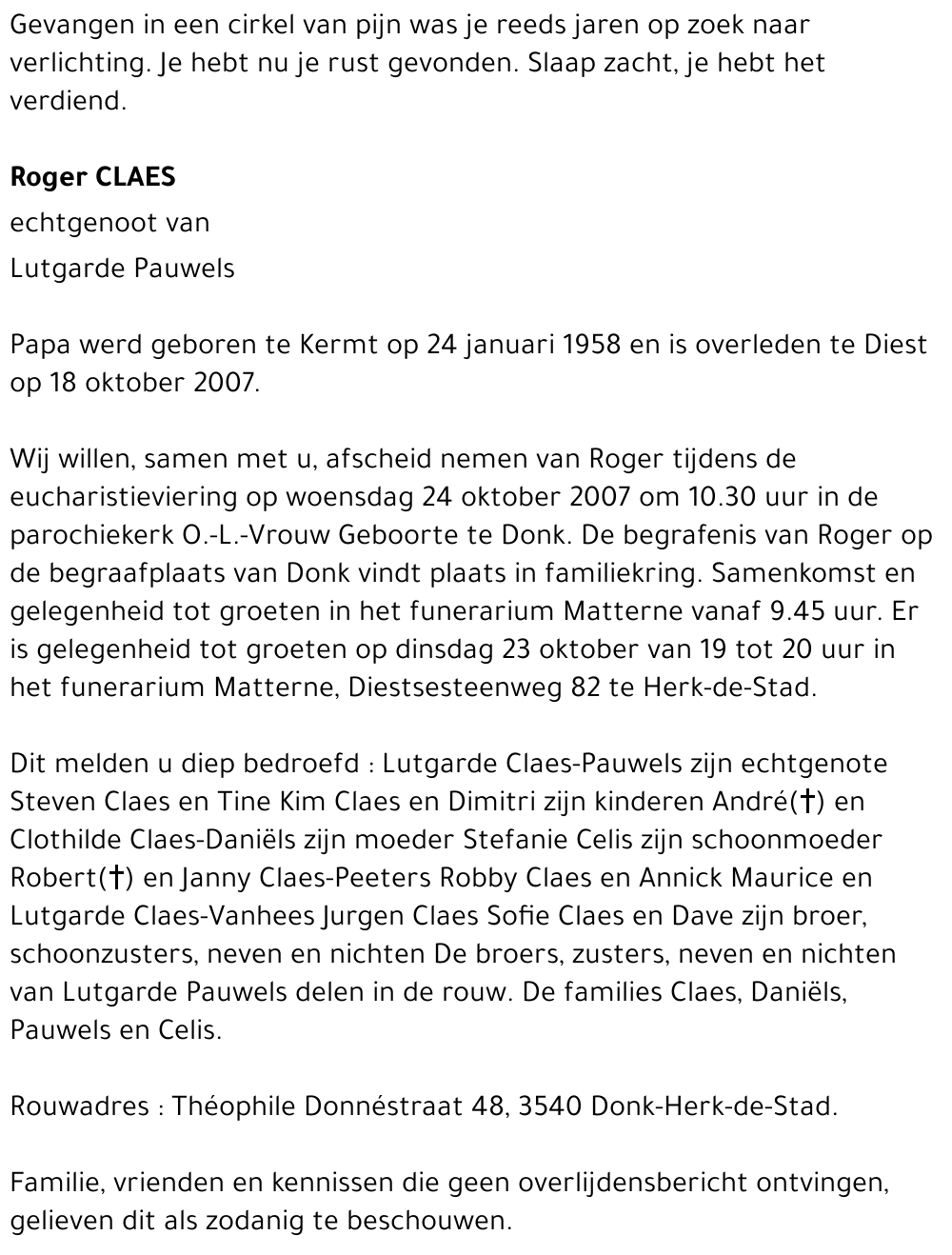 Roger Claes