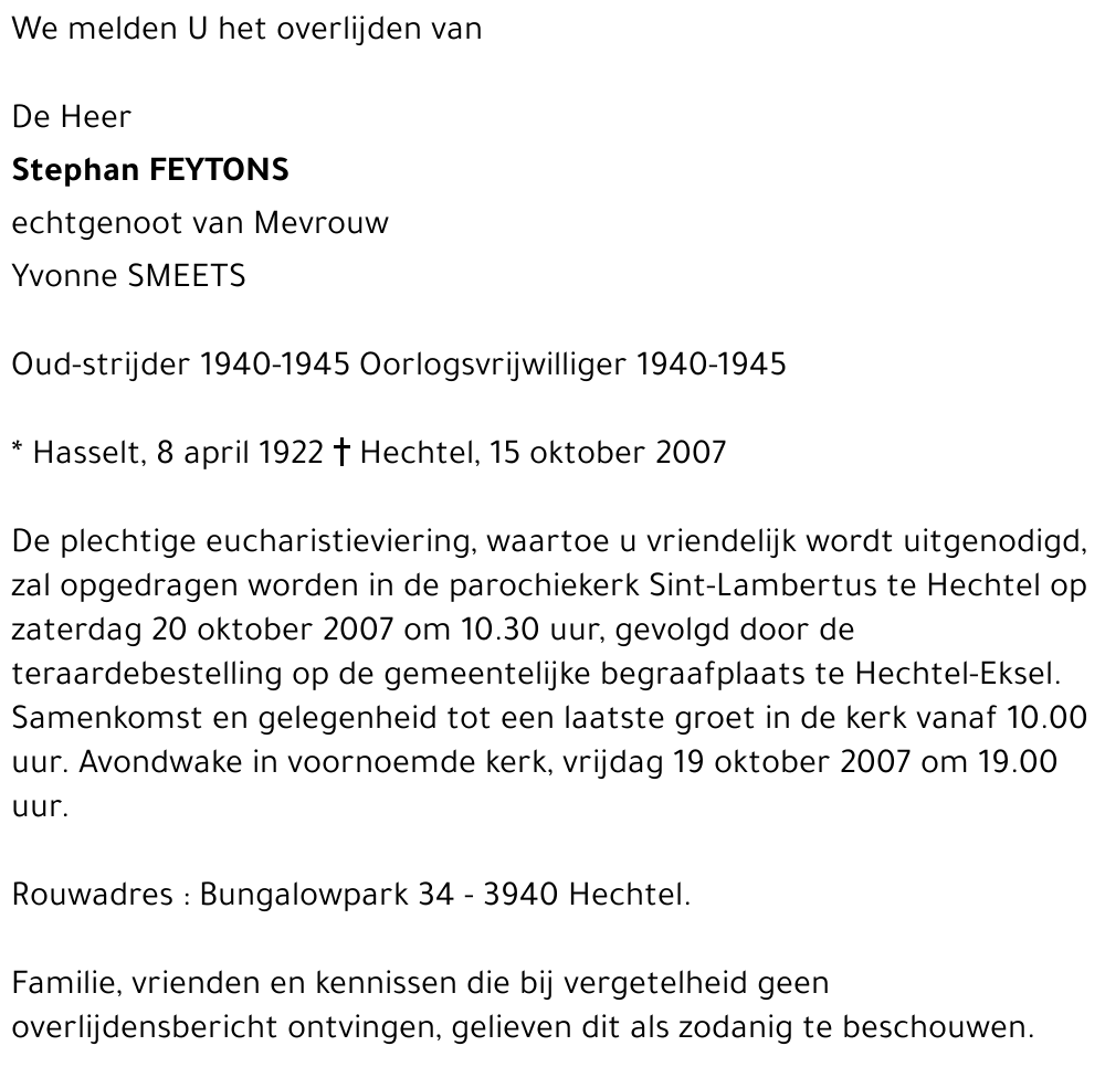 Stephan Feytons
