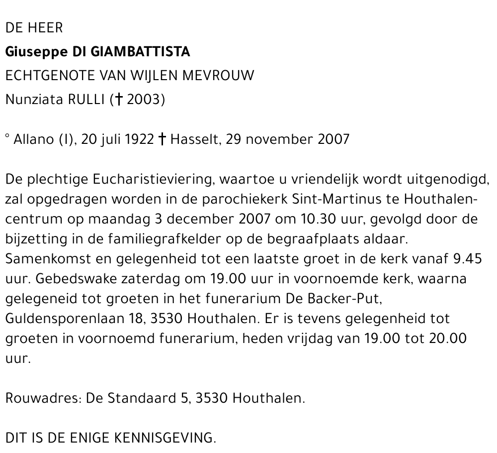 Giuseppe Di Giambattista