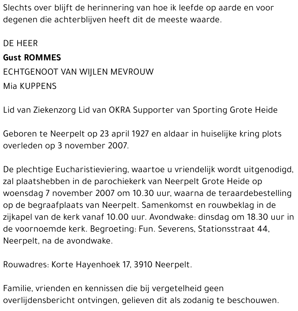 Gust Rommes