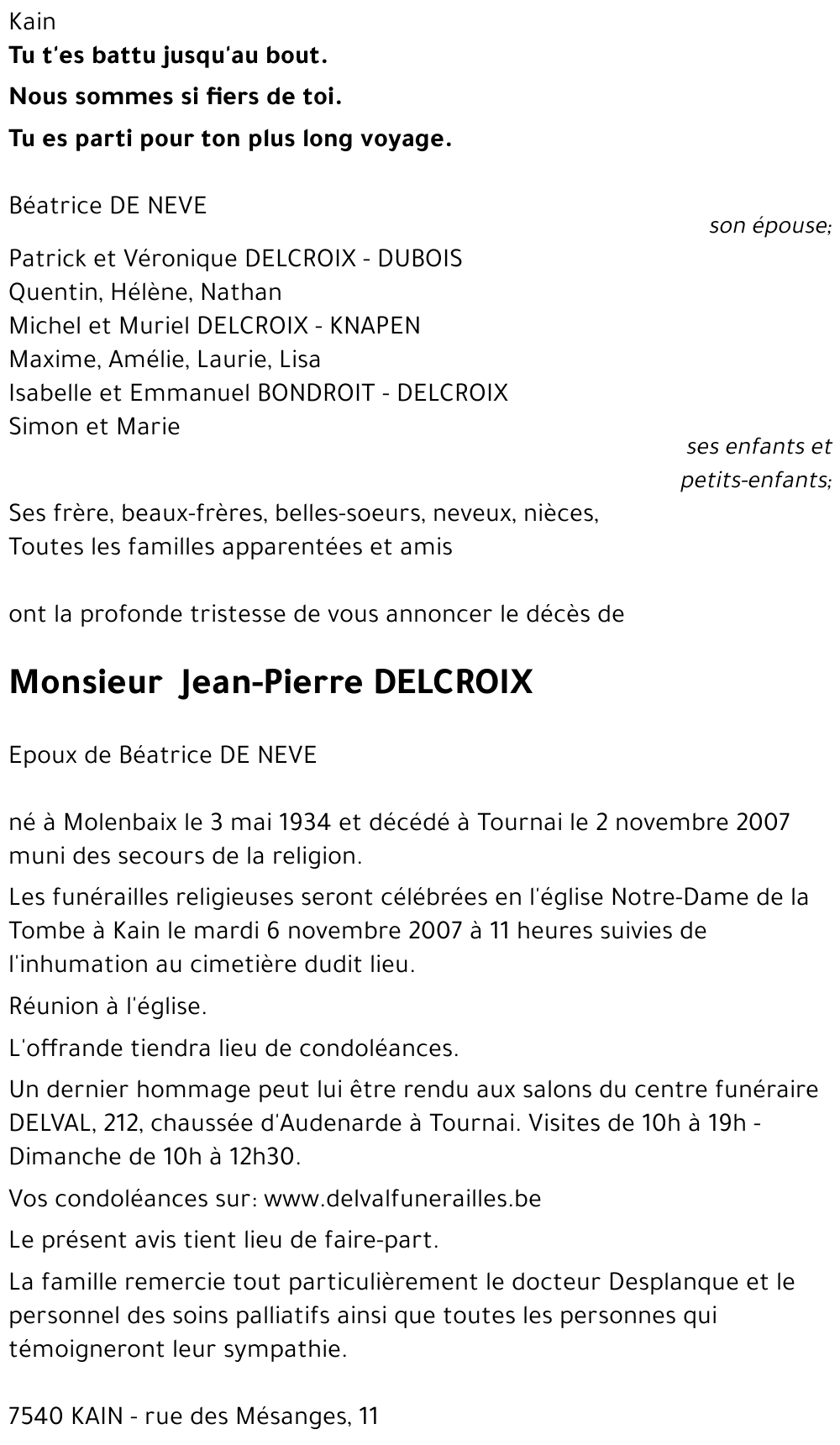 Jean-Pierre DELCROIX