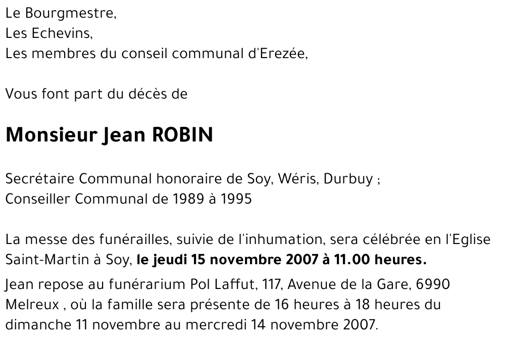 Jean ROBIN
