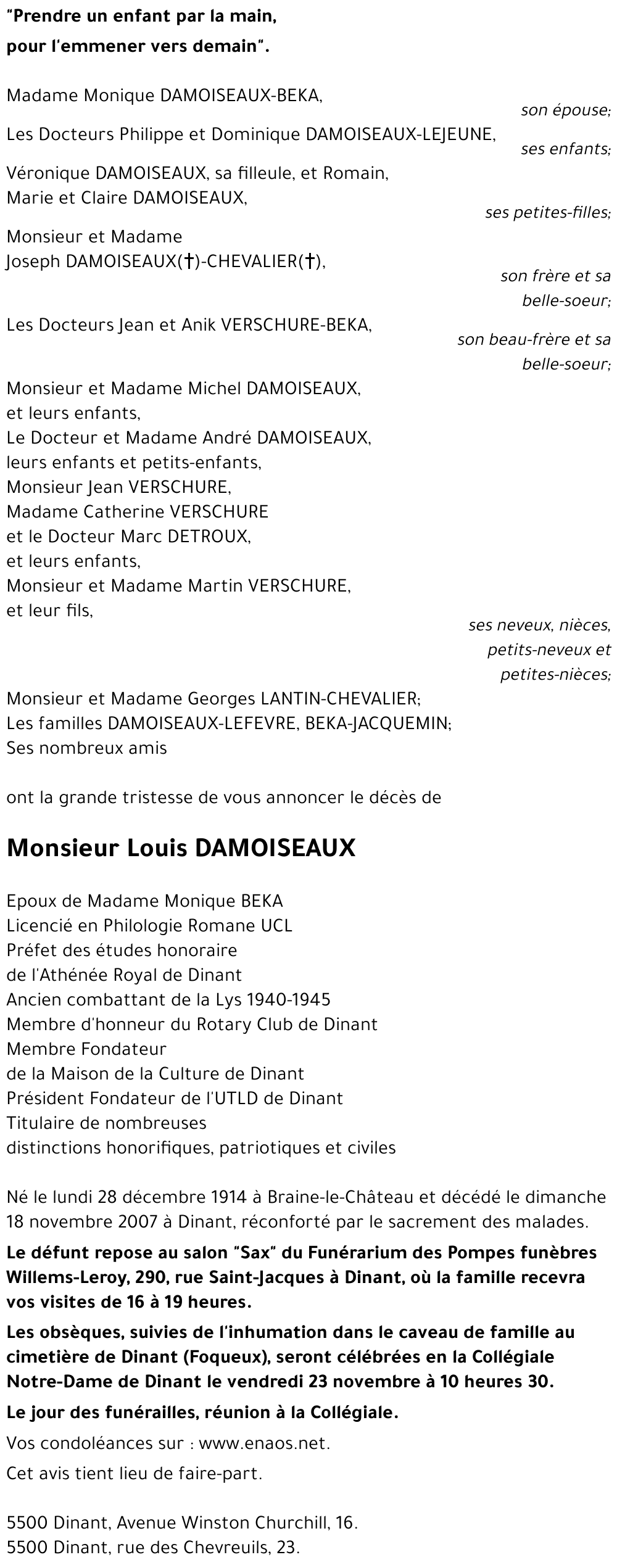 Louis DAMOISEAUX