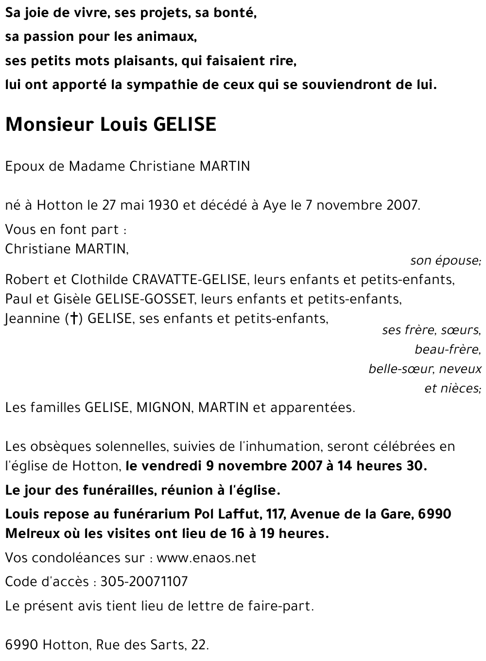 Louis GELISE
