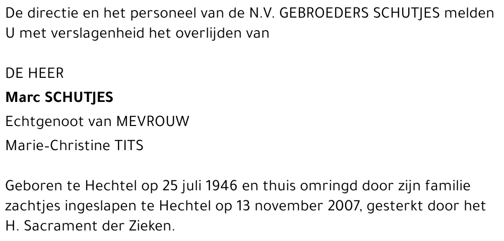 Marc Schutjes