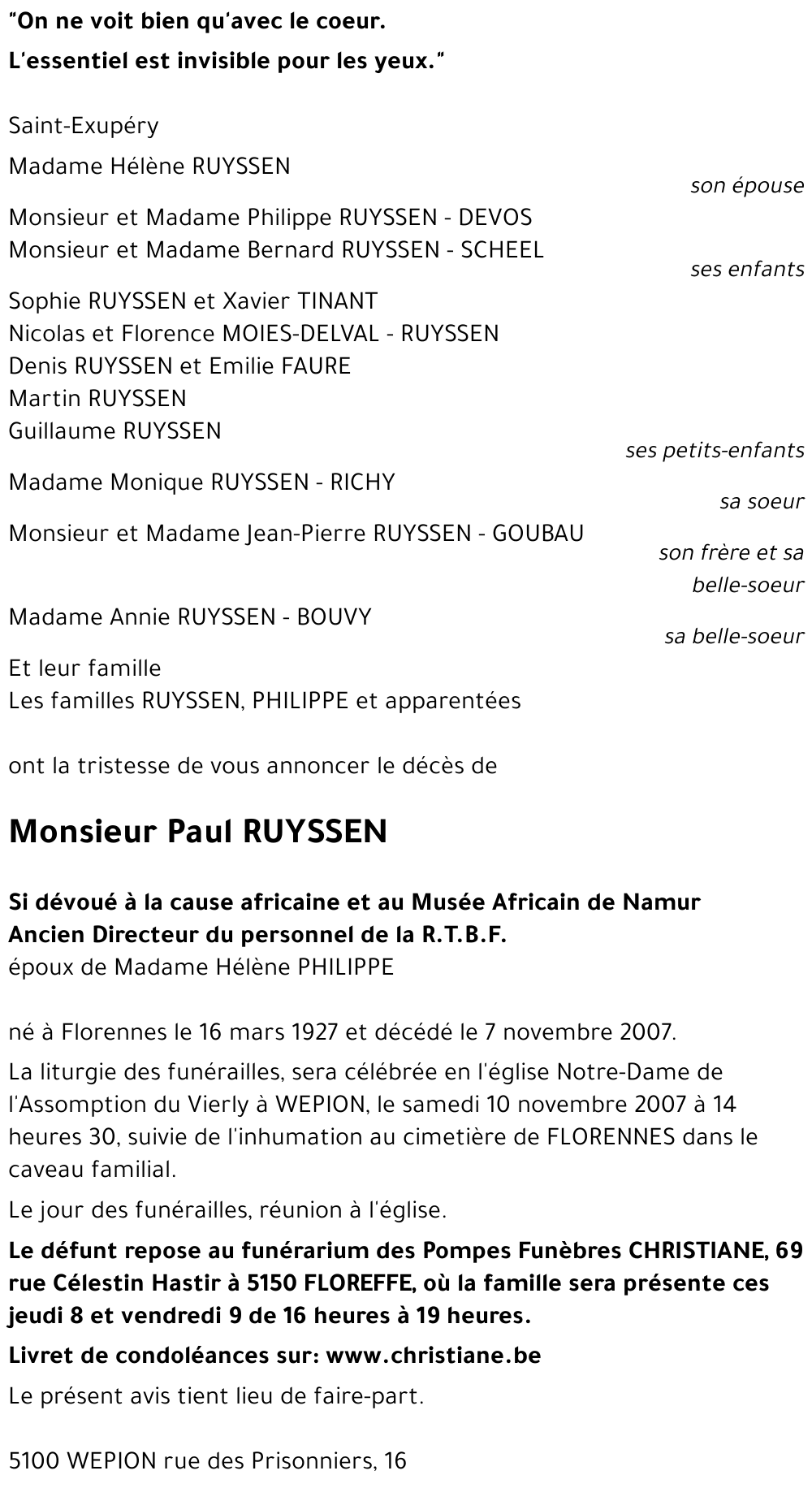 Paul RUYSSEN