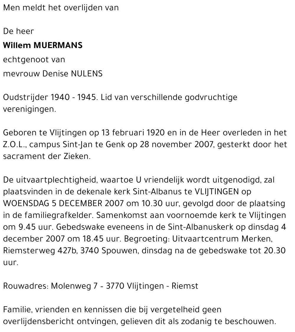 Willem Muermans
