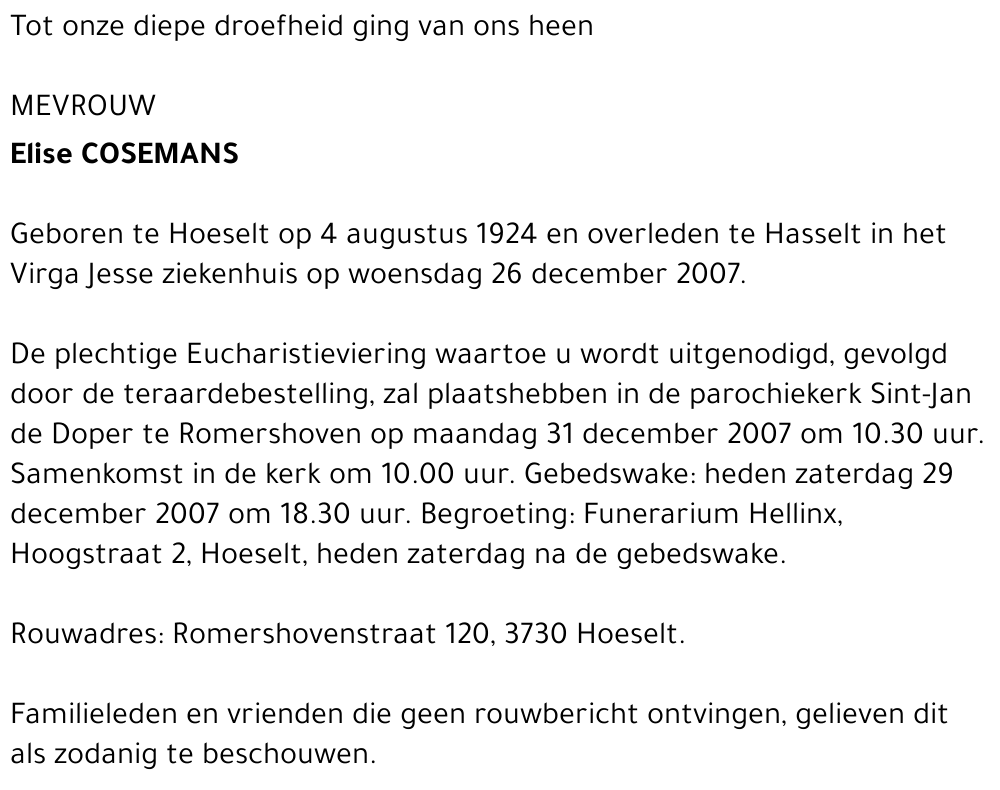 Elise Cosemans