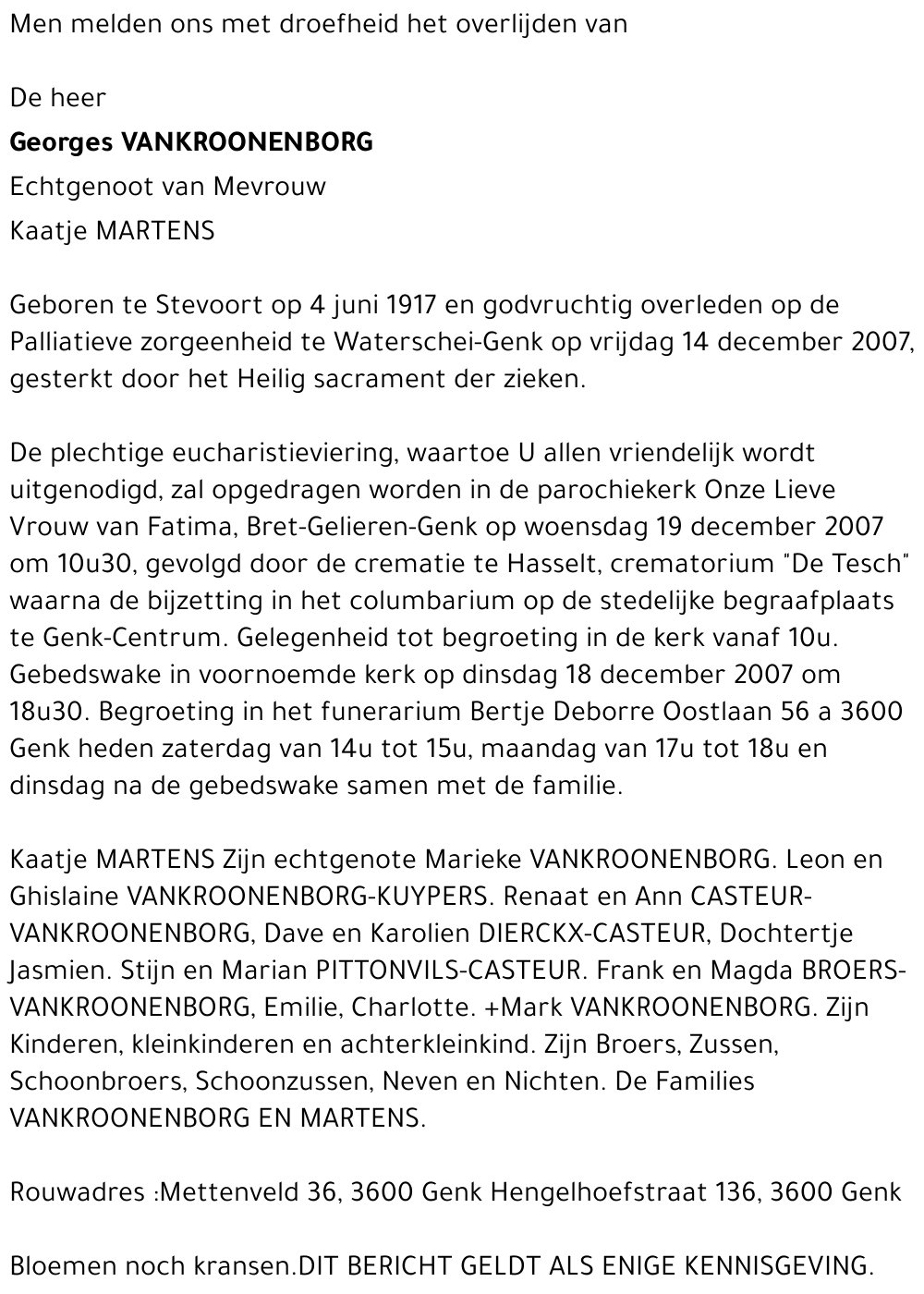 Georges Vankroonenborg