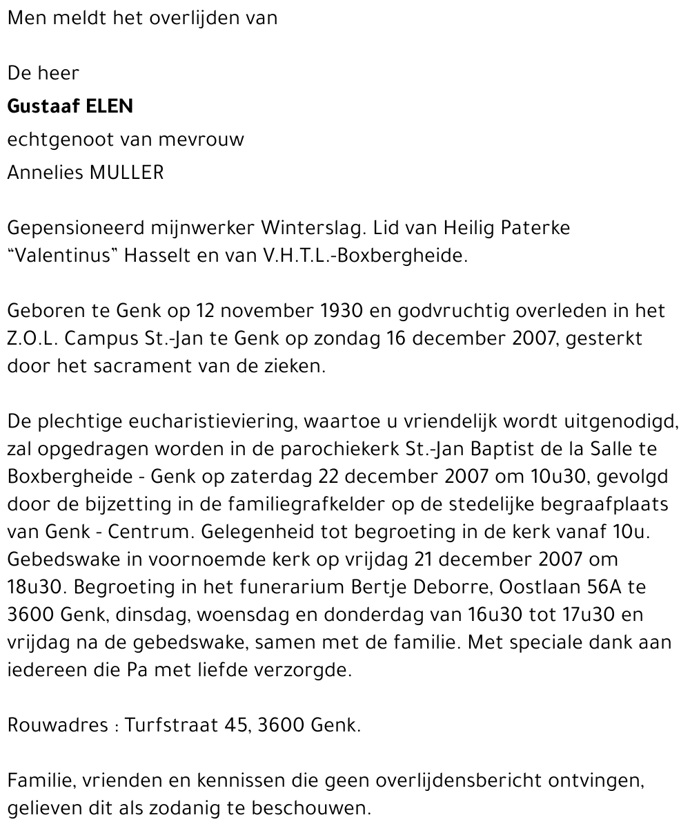 gustaaf Elen