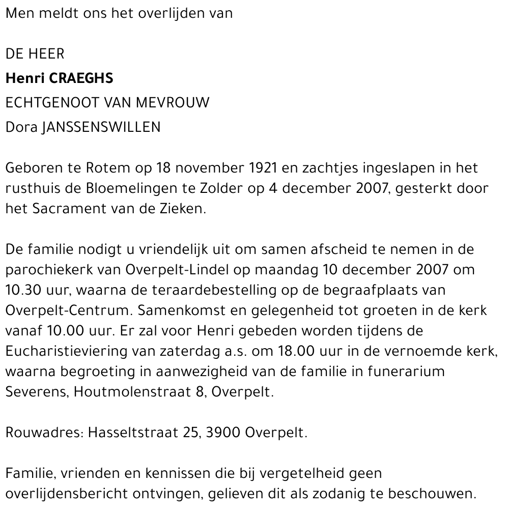 Henri Craeghs