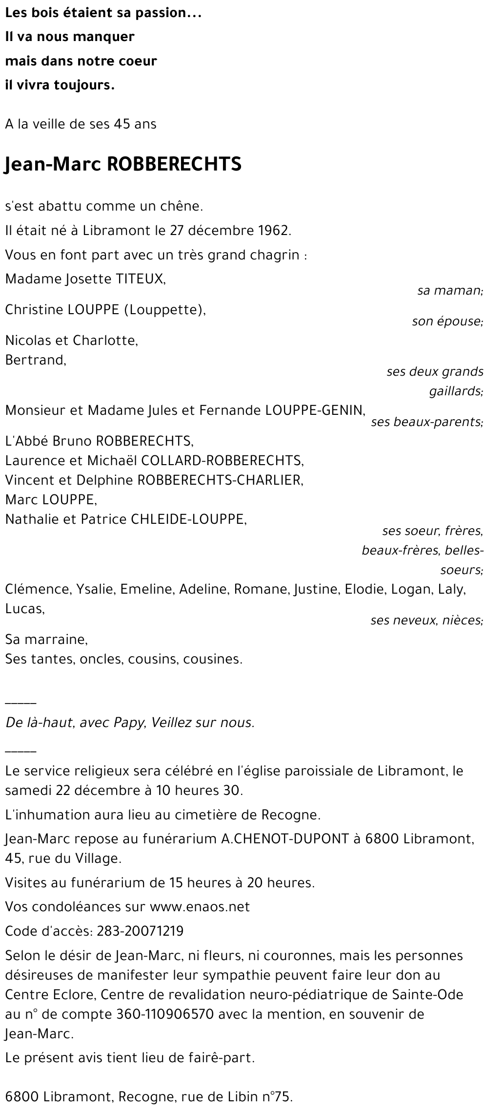 Jean-Marc ROBBERECHTS