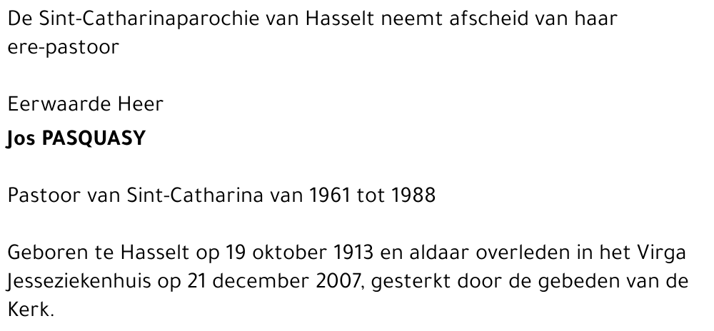 Jos Pasquasy