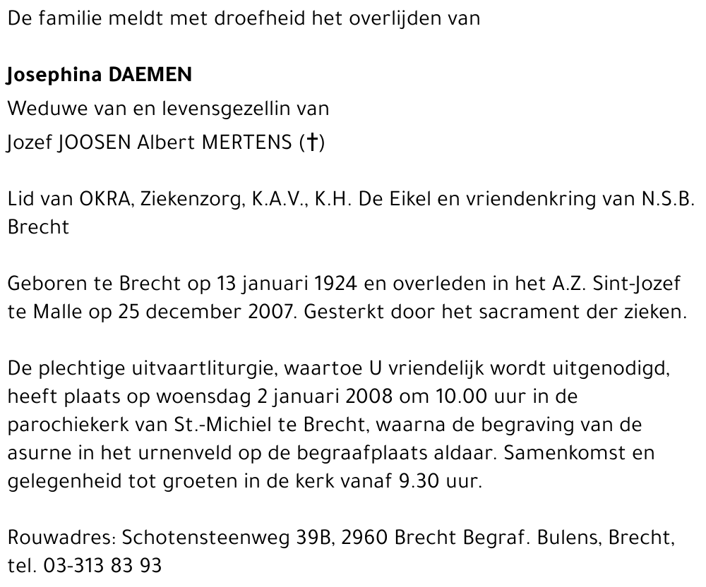 Josephina DAEMEN