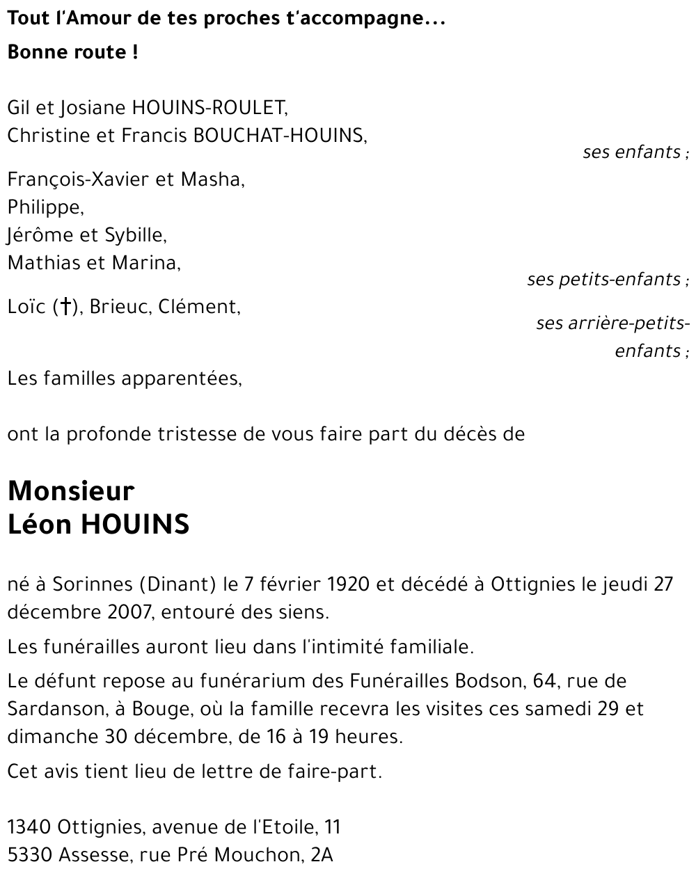 Léon HOUINS