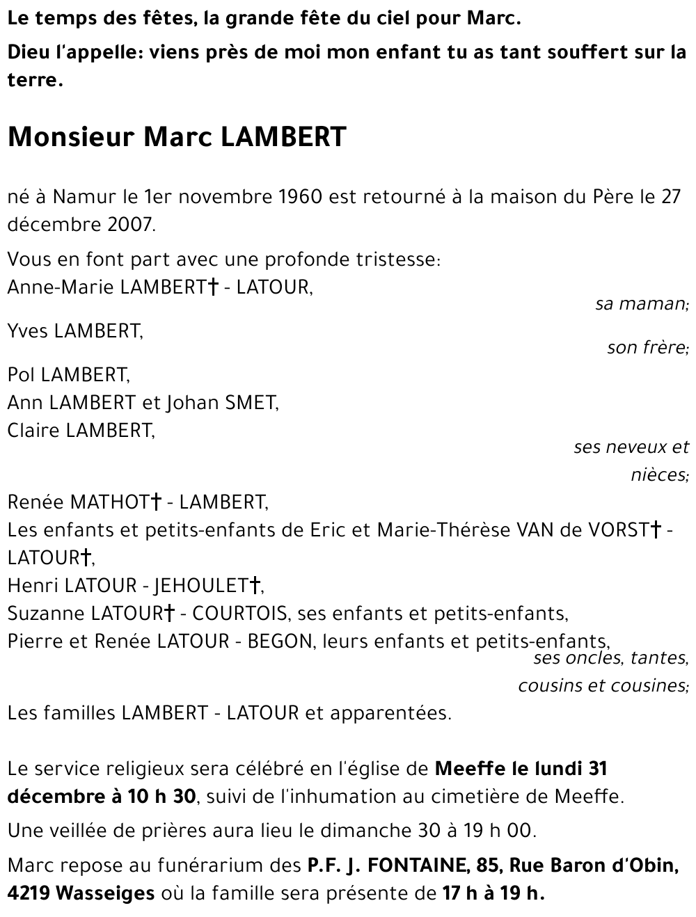 Marc LAMBERT