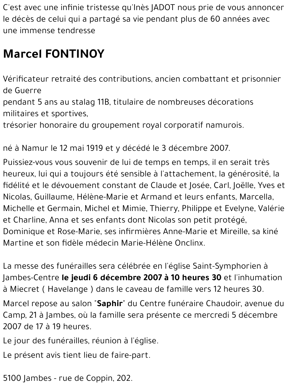 Marcel FONTINOY